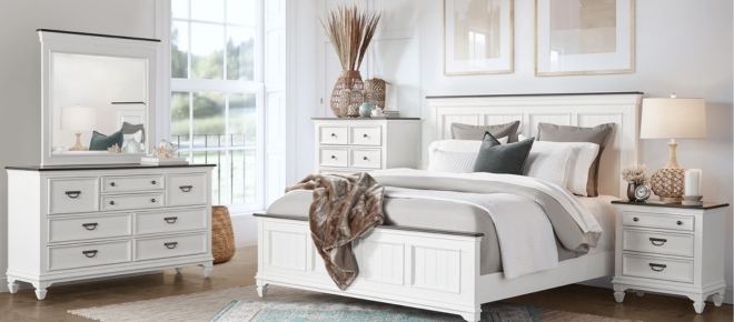 Creative White Bedroom Furniture Combinations for a Modern Look